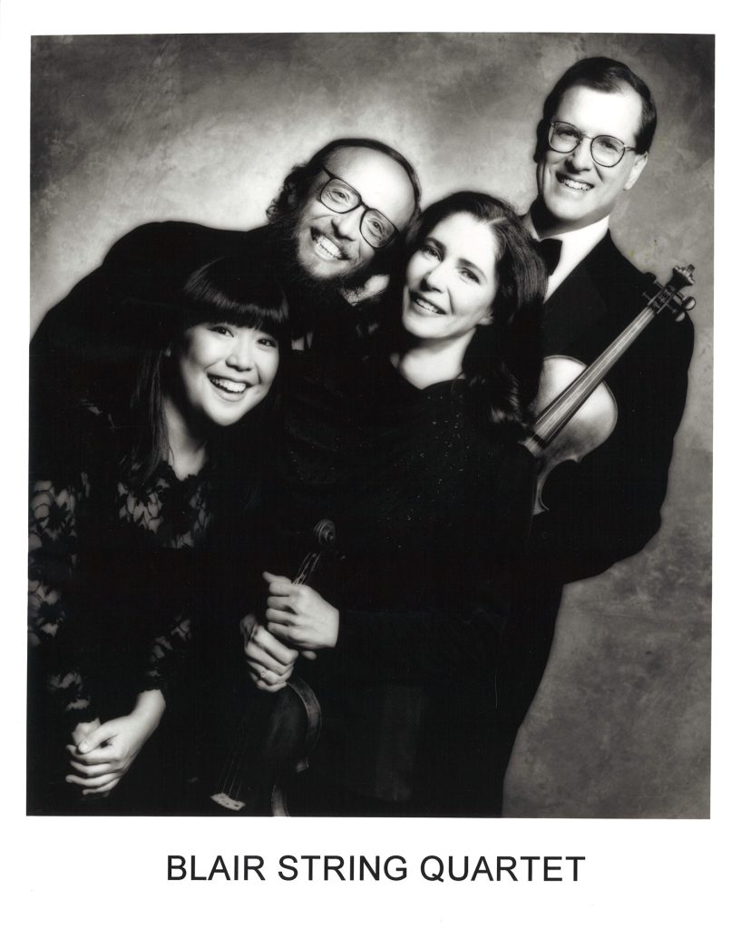 [Grace Mihi Bahng, cello; Steven Kochanowski, viola; Cornelia Heard and Chris Teal, violins]