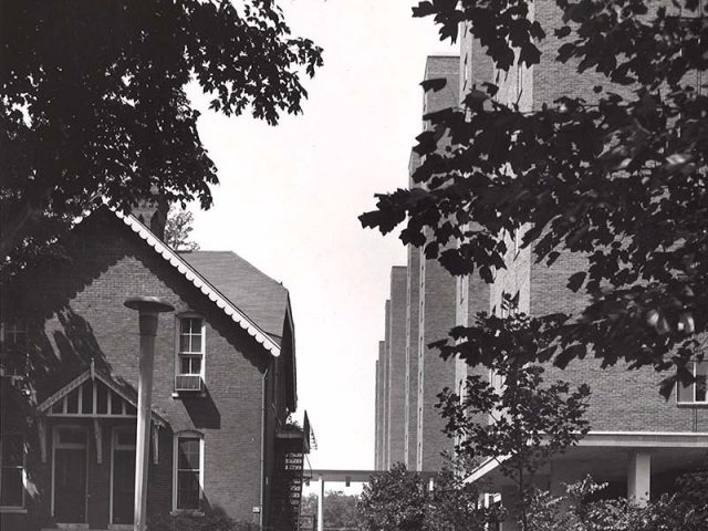 West Side Row and Carmichael Towers, 1970