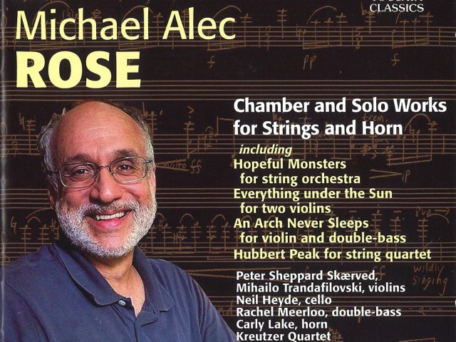 Chamber and Solo Works for Strings and Horn