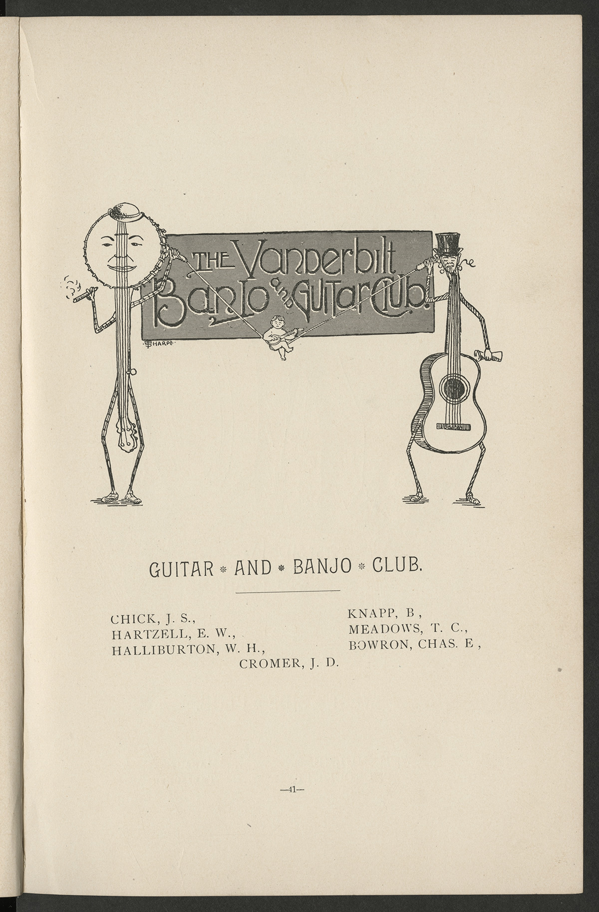 “The Vanderbilt Banjo and Guitar Club“ | Building a University ...