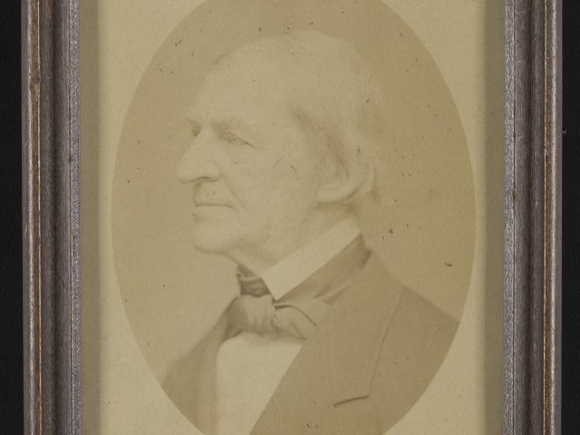 [Photograph of Ralph Waldo Emerson]