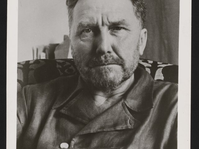 [Photograph of Ezra Pound]