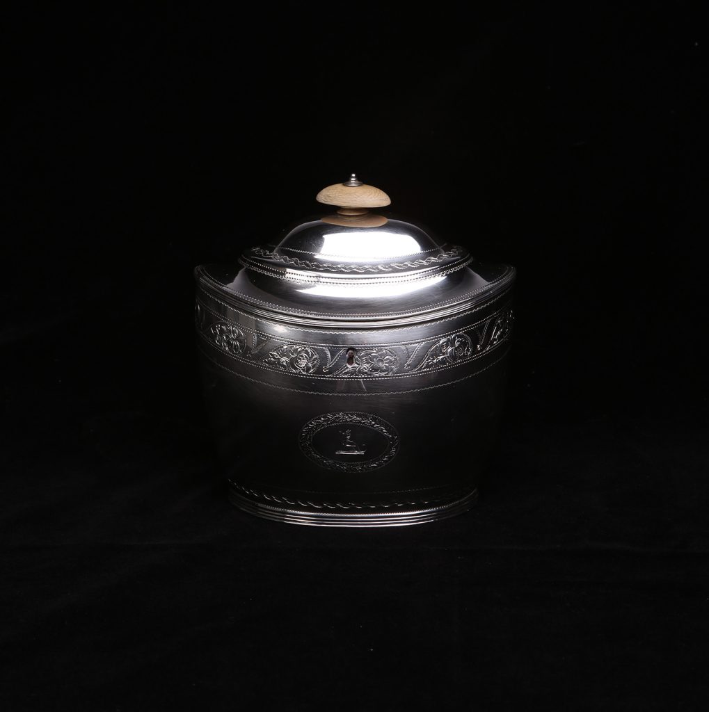 [Sterling Silver Tea Caddy]