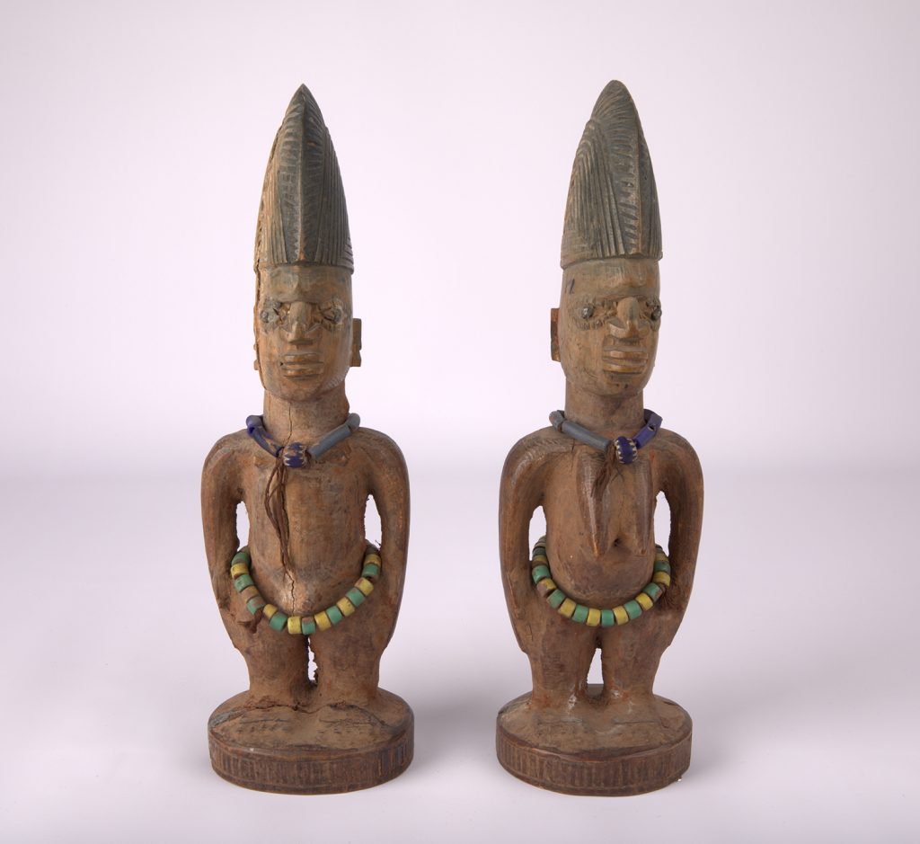 Ibeji Twin Figures (Male and Female), date unknown