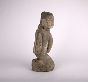 Kneeling Female Figure, ca. 185 BCE