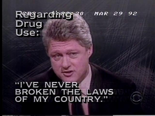 Bill Clinton and Marijuana
