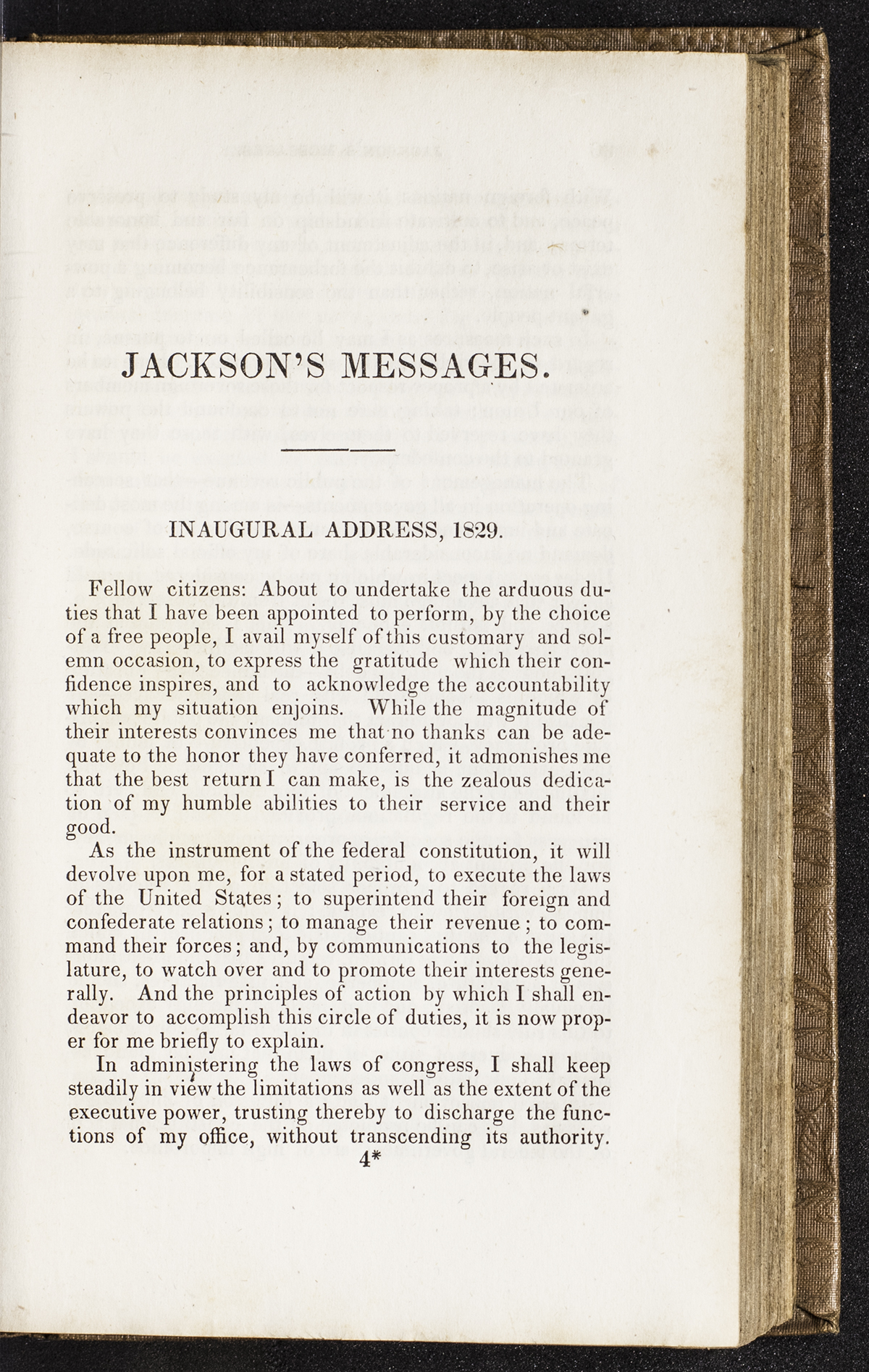 Messages of Gen. Andrew Jackson: with a short sketch of his life