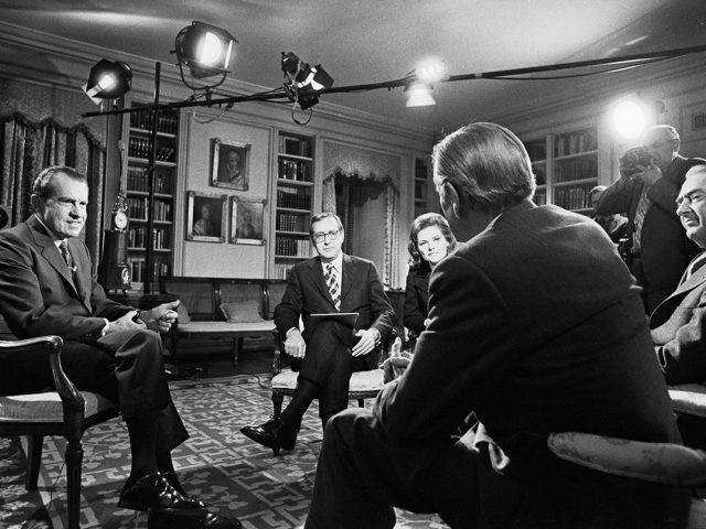 President Nixon in “A Conversation with the President”