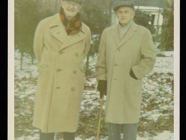 Photograph of P.G. Wodehouse and Guy Bolton 